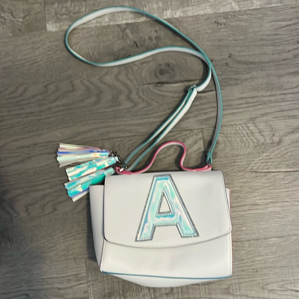 Justice purse with letter A